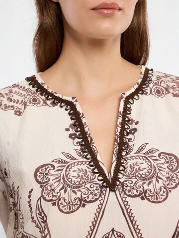 Ana Alcazar Kleid 'Doreniq' in Beige
