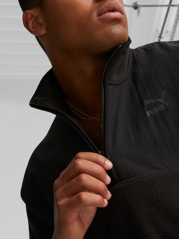PUMA Sportpullover 'Utility' in Schwarz