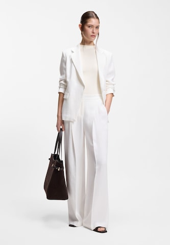 Loosefit Pantalon 'Tiana' BOSS en blanc