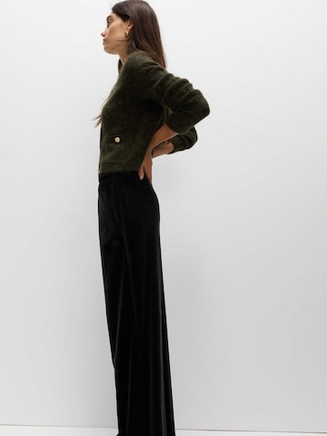 Wide Leg Pantalon Marks & Spencer en noir