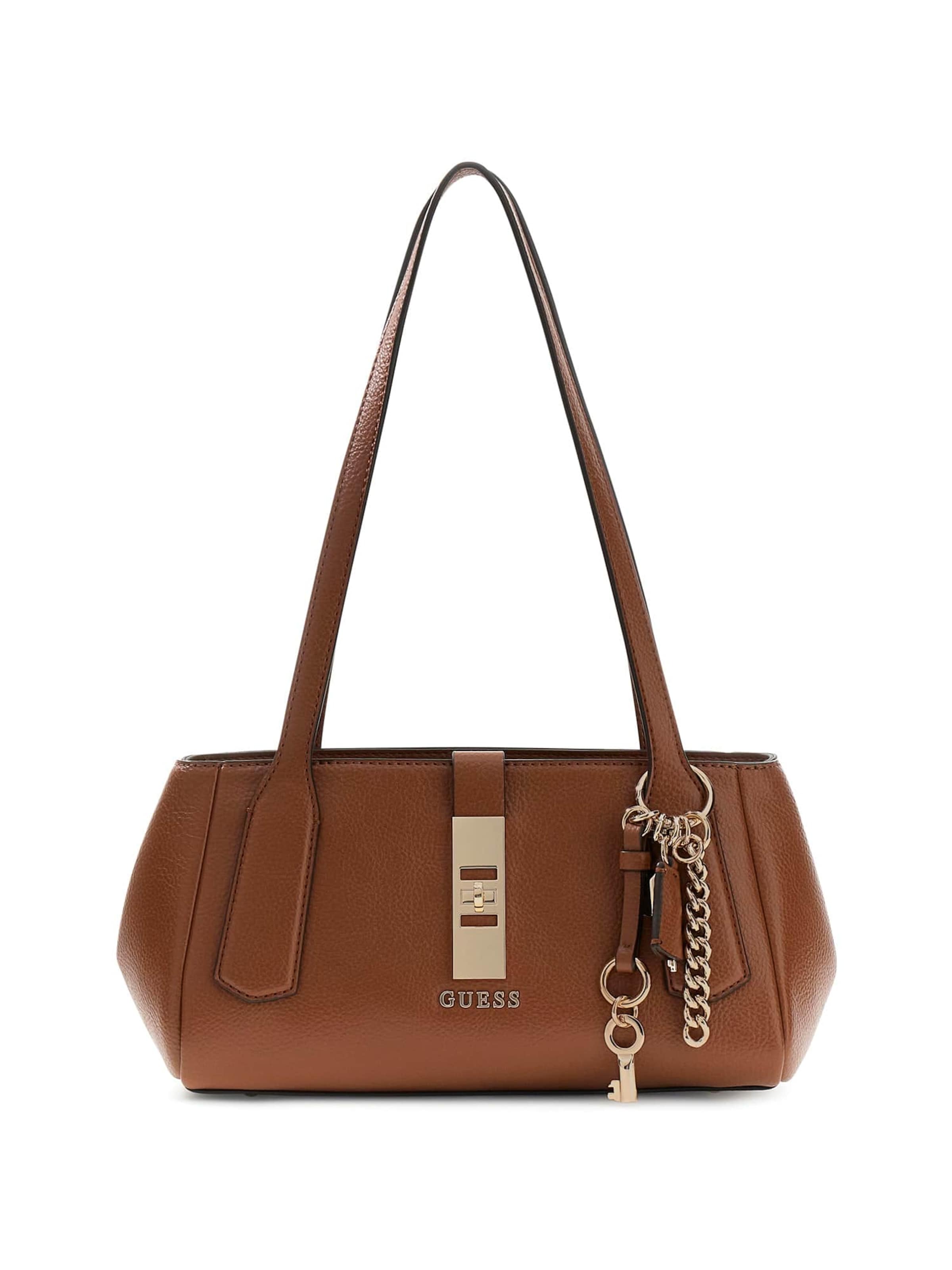 GUESS Schultertasche in braun, Produktansicht