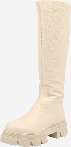 STEVE MADDEN Boots 'Mana' in Beige: front