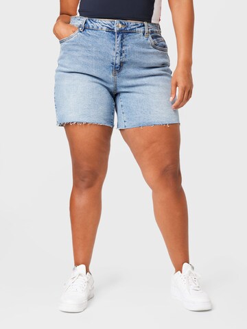 Regular Jean 'Brenda' Vero Moda Curve en bleu : devant