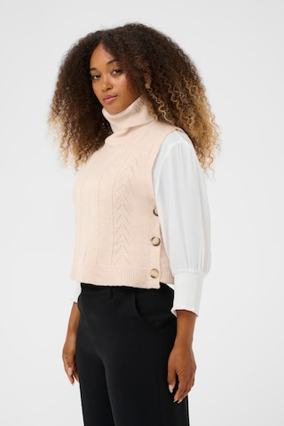 Cream Pullover 'CRHoliday' in Beige: Vorderseite