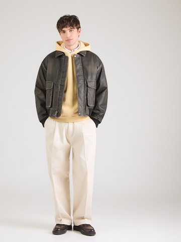 Abercrombie & Fitch Свитшот 'ESSENTIAL' в Желтый