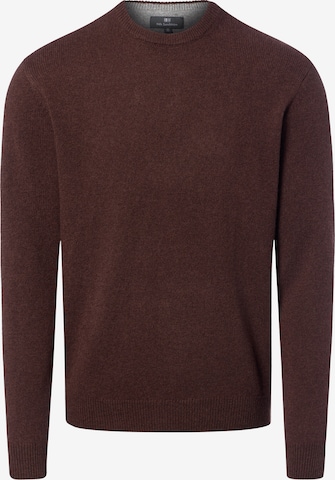 Nils Sundström Pullover in Braun: Vorderseite