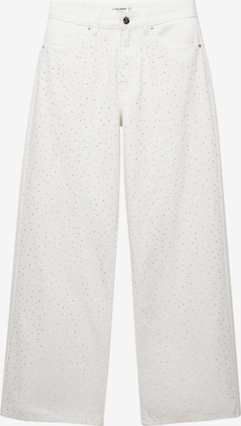 Pull&Bear Kavbojke | bela barva: sprednja stran