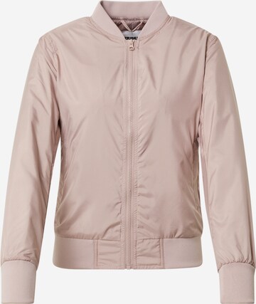 Urban Classics Between-Season Jacket in Pink: front