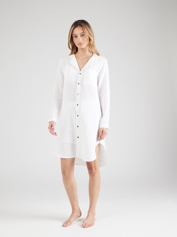 Calvin Klein Underwear Regular Nattlinne 'Pure' i vit: framsida