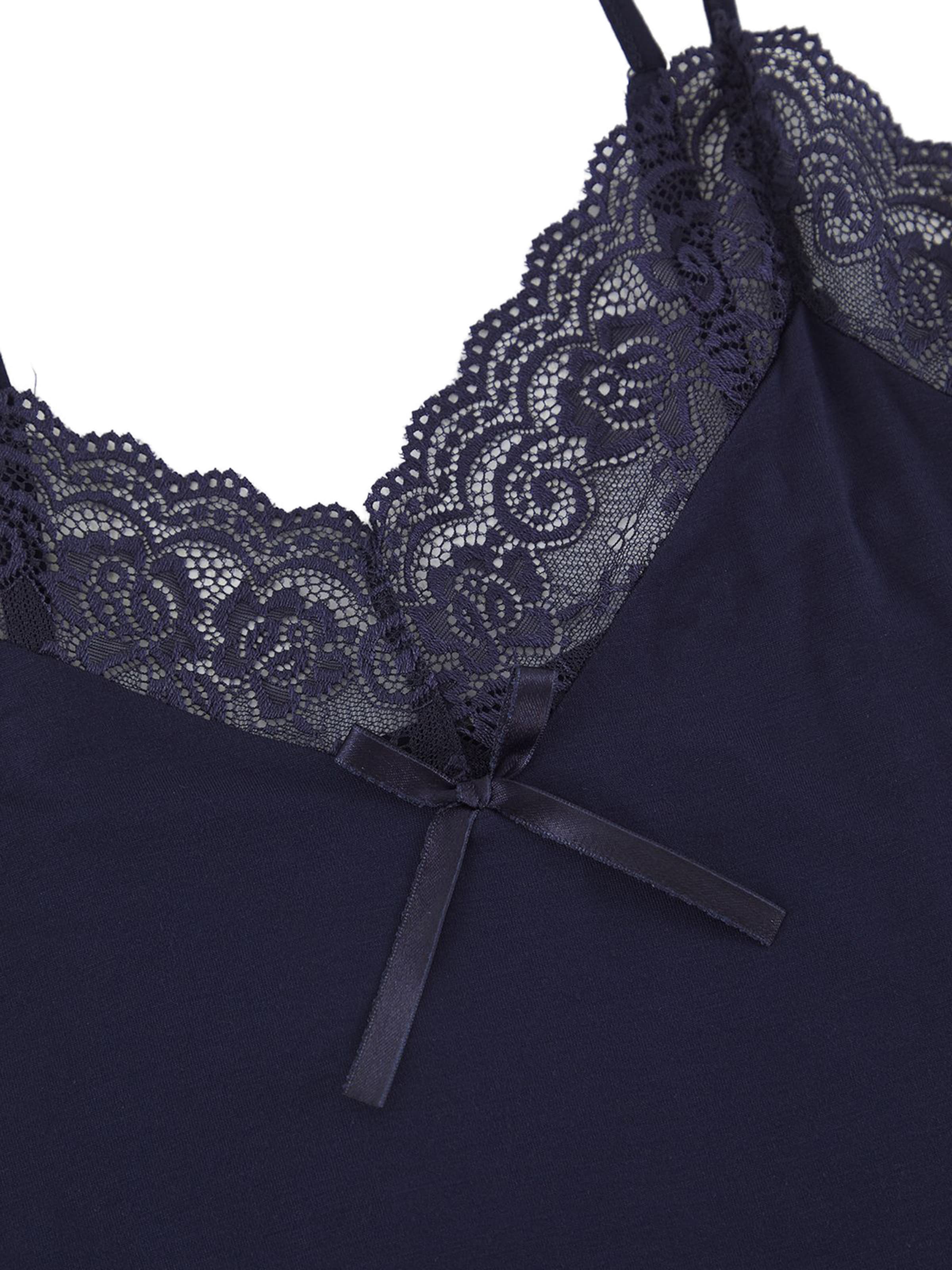 Trendyol Curve Pyžamo – modrá