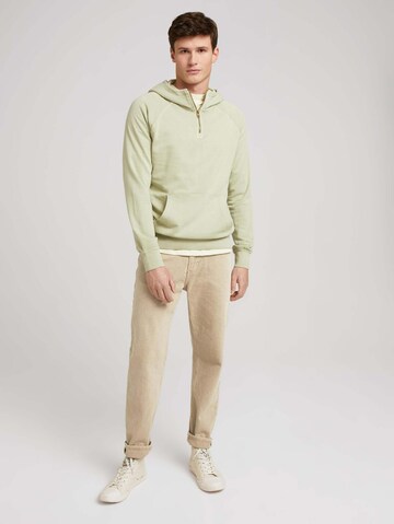 TOM TAILOR DENIM Sweatshirt in Groen