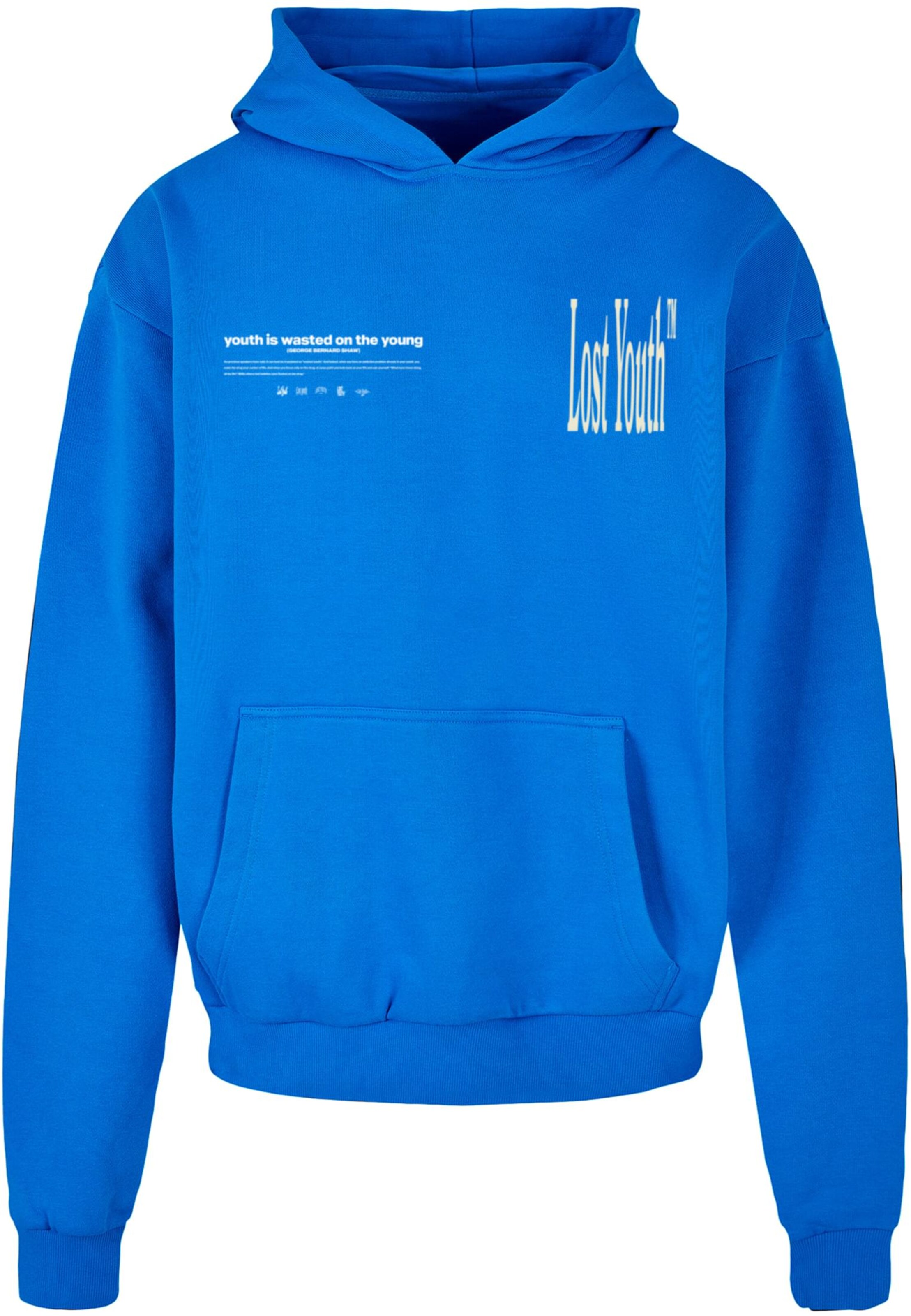 Sweat-shirt 'Icon V.1' Lost Youth en bleu : devant