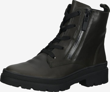 ARA Lace-Up Ankle Boots in Black: front