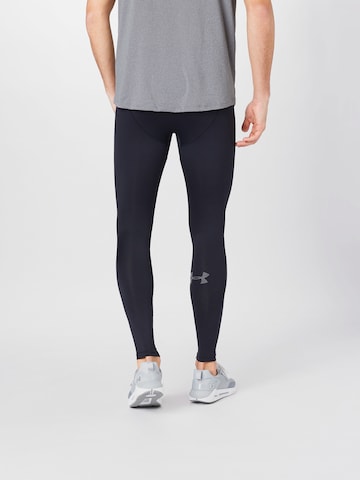 UNDER ARMOUR Skinny Sportbroek 'ColdGear' in Zwart