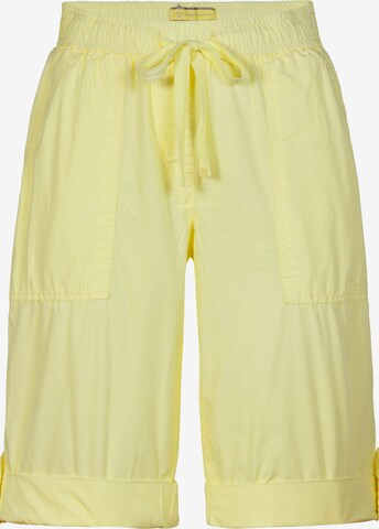 STEHMANN Pants 'Suzett' in Yellow: front