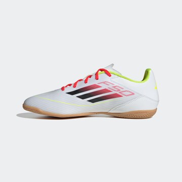 ADIDAS PERFORMANCE Soccer Cleats 'F 50' in White: front