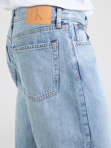 Calvin Klein Jeans - Folgado Calças de ganga em azul