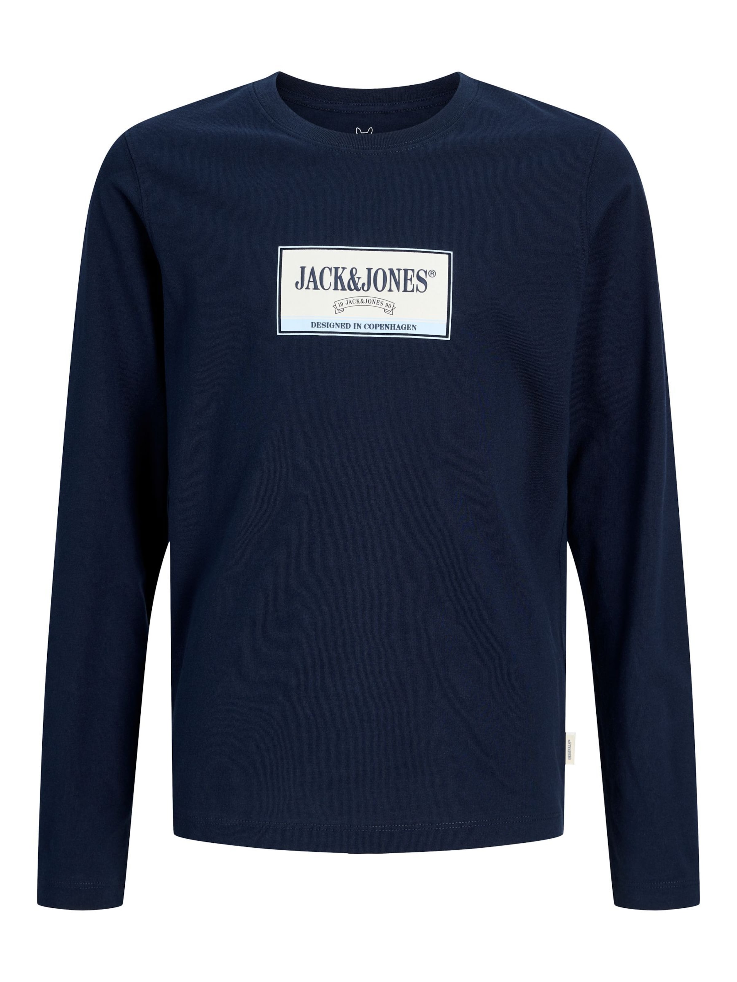 Jack & Jones Junior Tričko 'JORFrederiksberg' – modrá: přední strana