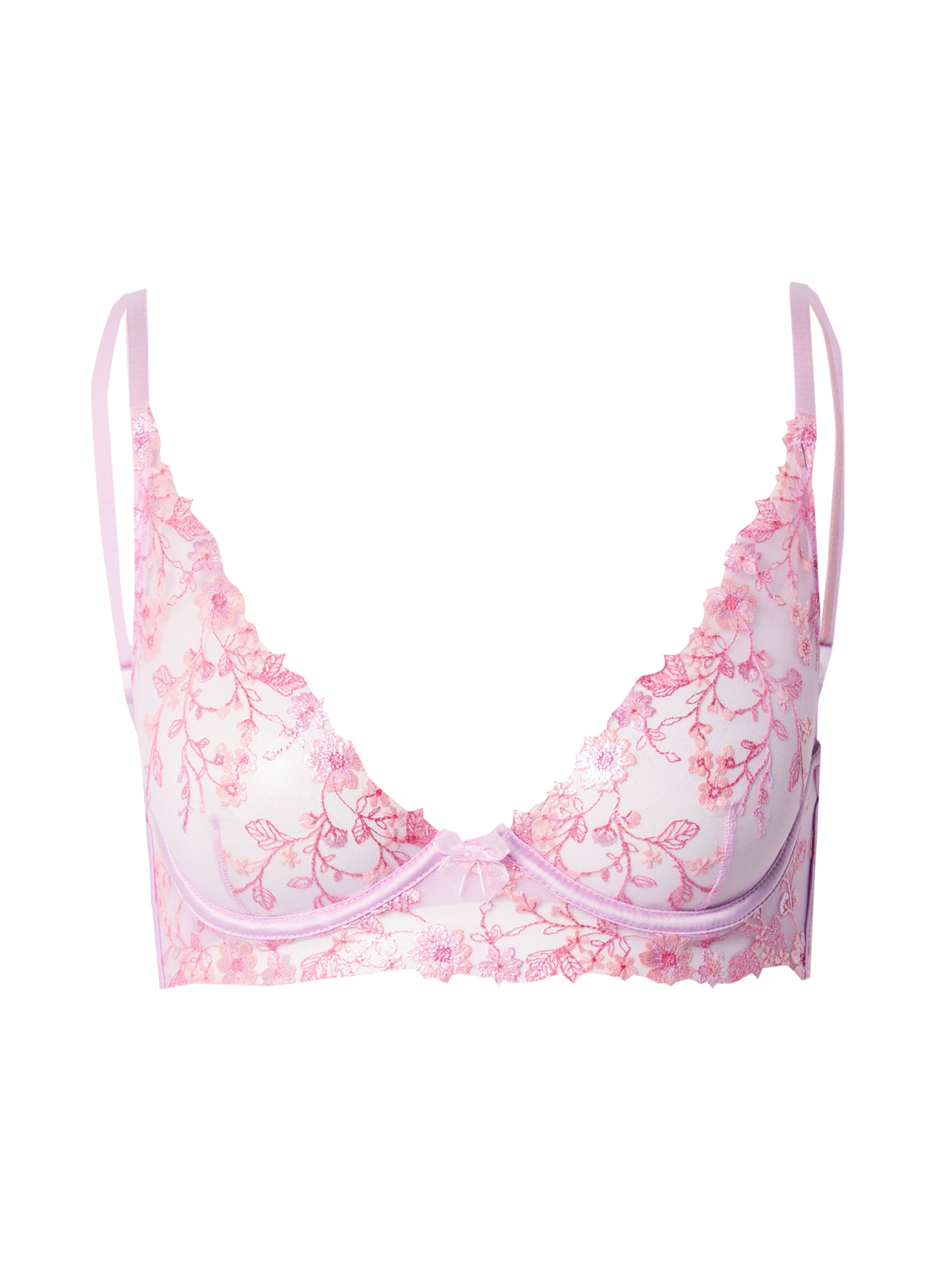 Hunkemöller - Triángulo Sujetador 'Lillia' en rosa: frente
