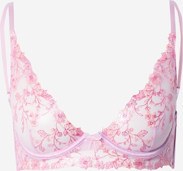 Hunkemöller - Triángulo Sujetador 'Lillia' en rosa: frente