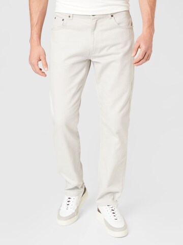 Woodbird Regular Jeans in Grey: front