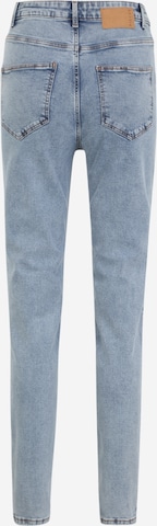 Pieces Tall Skinny Jeans 'Kesia' in Blue