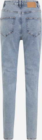 Pieces Tall Skinny Jeans 'Kesia' in Blau