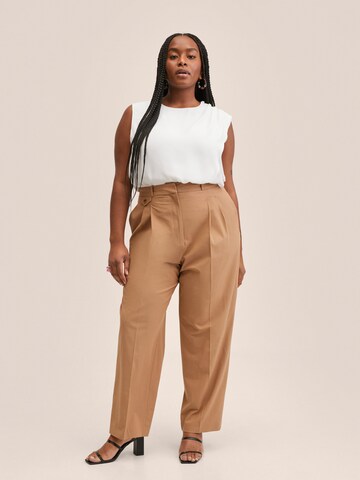 MANGO Bluse 'MARACUYA' in Weiß