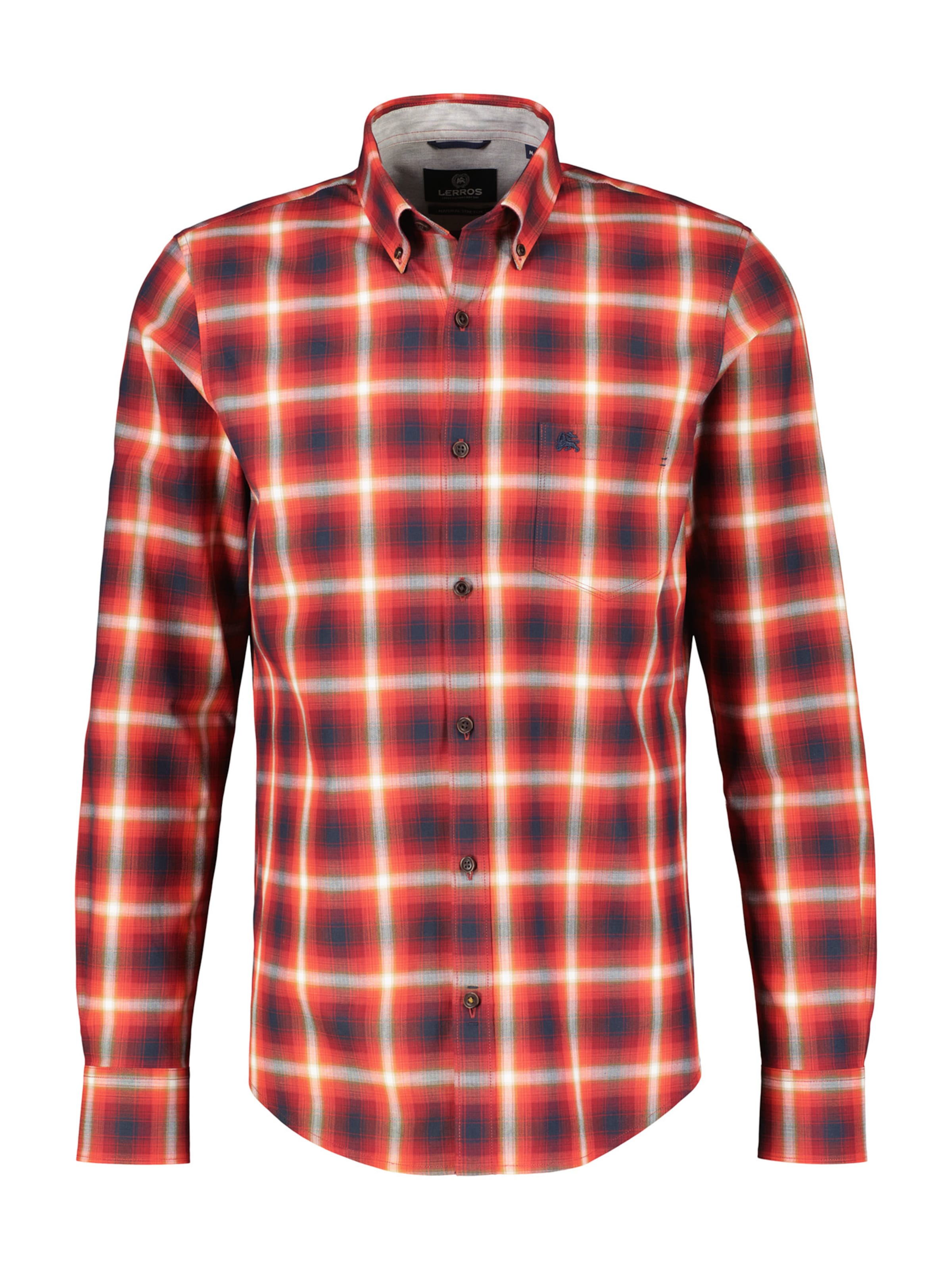 LERROS Overhemd in Rood: voorkant