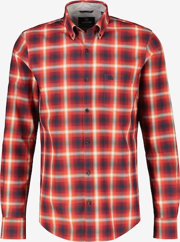 LERROS Button Up Shirt in Red: front