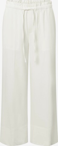 Wide Leg Pantalon Liverpool en blanc : devant