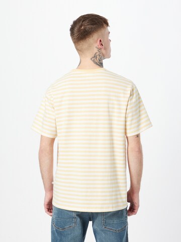 minimum T-shirt 'JANNUS' i gul