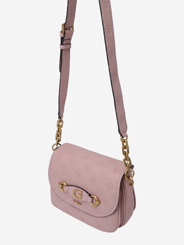 GUESS - Mala de ombro 'Izzy' em rosa