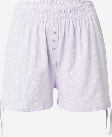 Cotton On Body Pyžamové kalhoty – fialová: přední strana