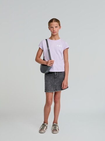 Scalpers T-shirt i lila: framsida