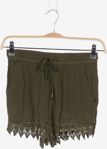 TOM TAILOR DENIM Shorts S in Grün: predná strana