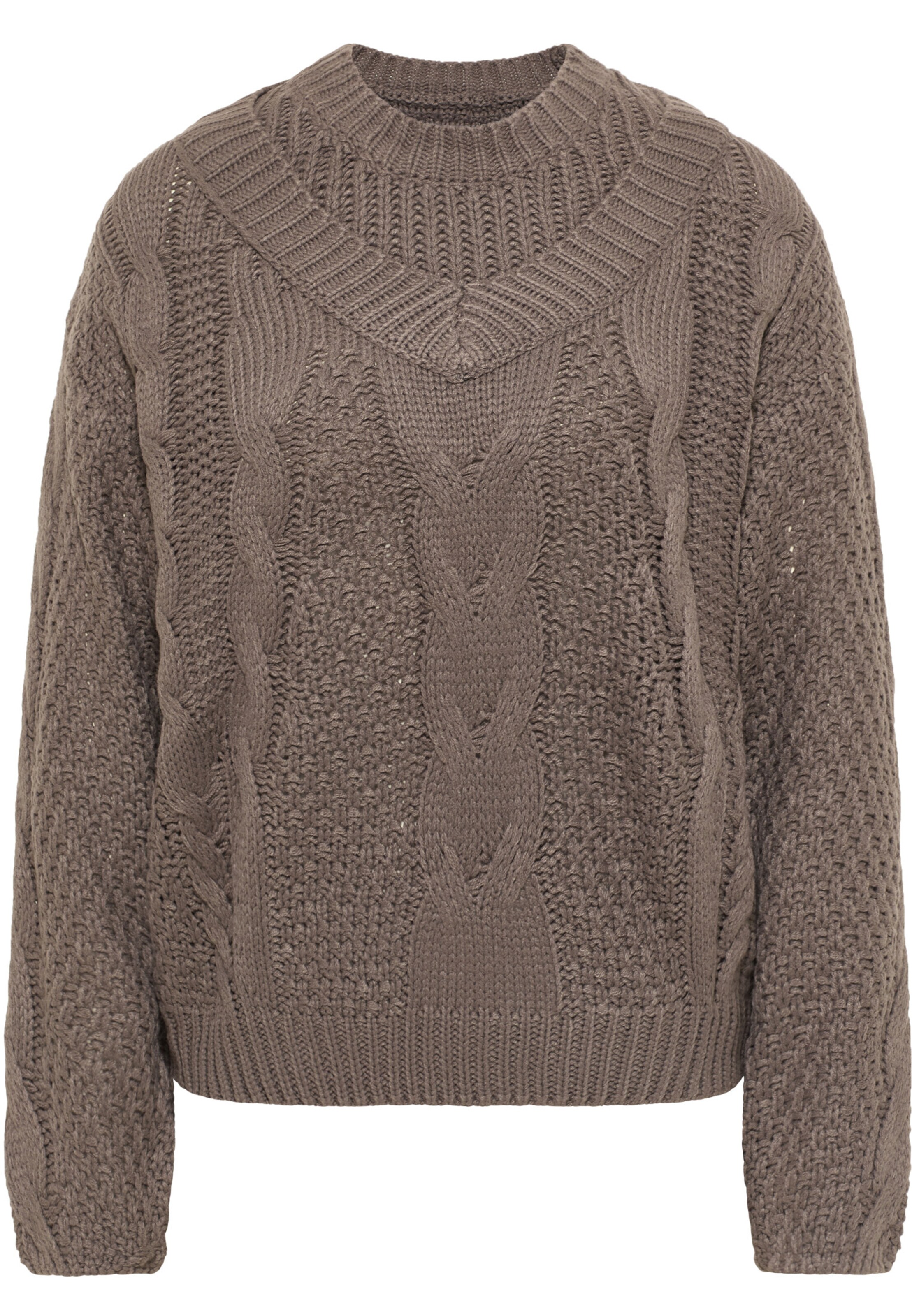 MYMO - Pullover em castanho: frente