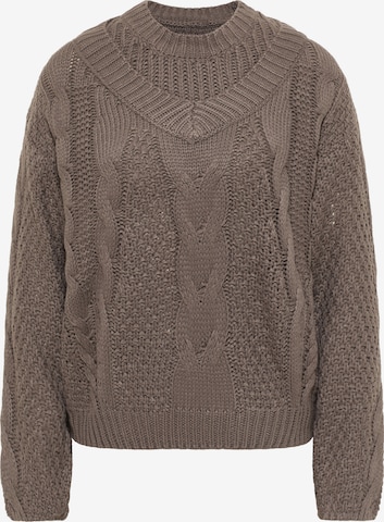 MYMO Pullover in Braun: predná strana