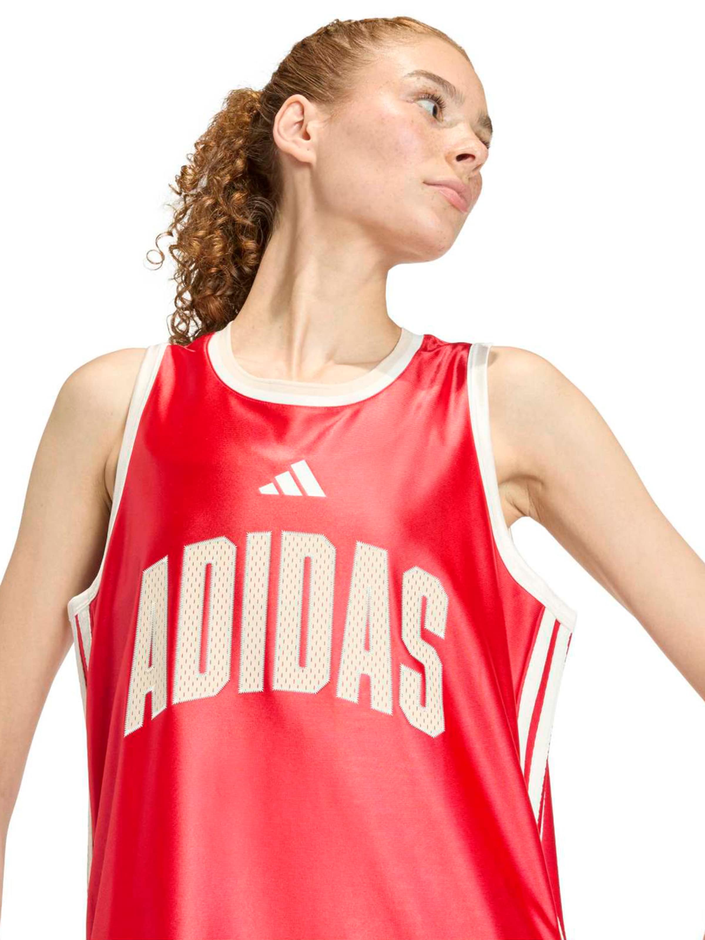 ADIDAS SPORTSWEAR Αθλητικό τοπ 'Sta Seas' σε κόκκινο