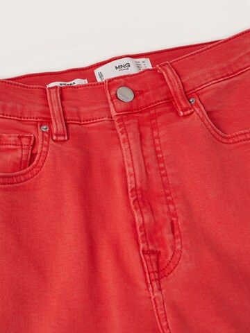 MANGO Flared Jeans 'Sienna' in Red