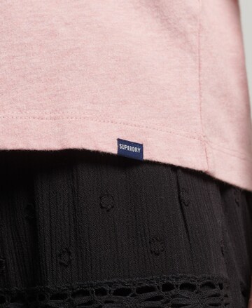 Superdry - Top em rosa