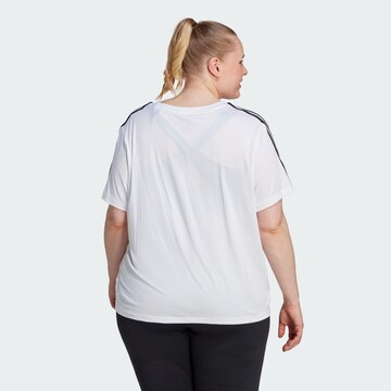 Tricou funcțional 'Essentials' de la ADIDAS PERFORMANCE pe alb