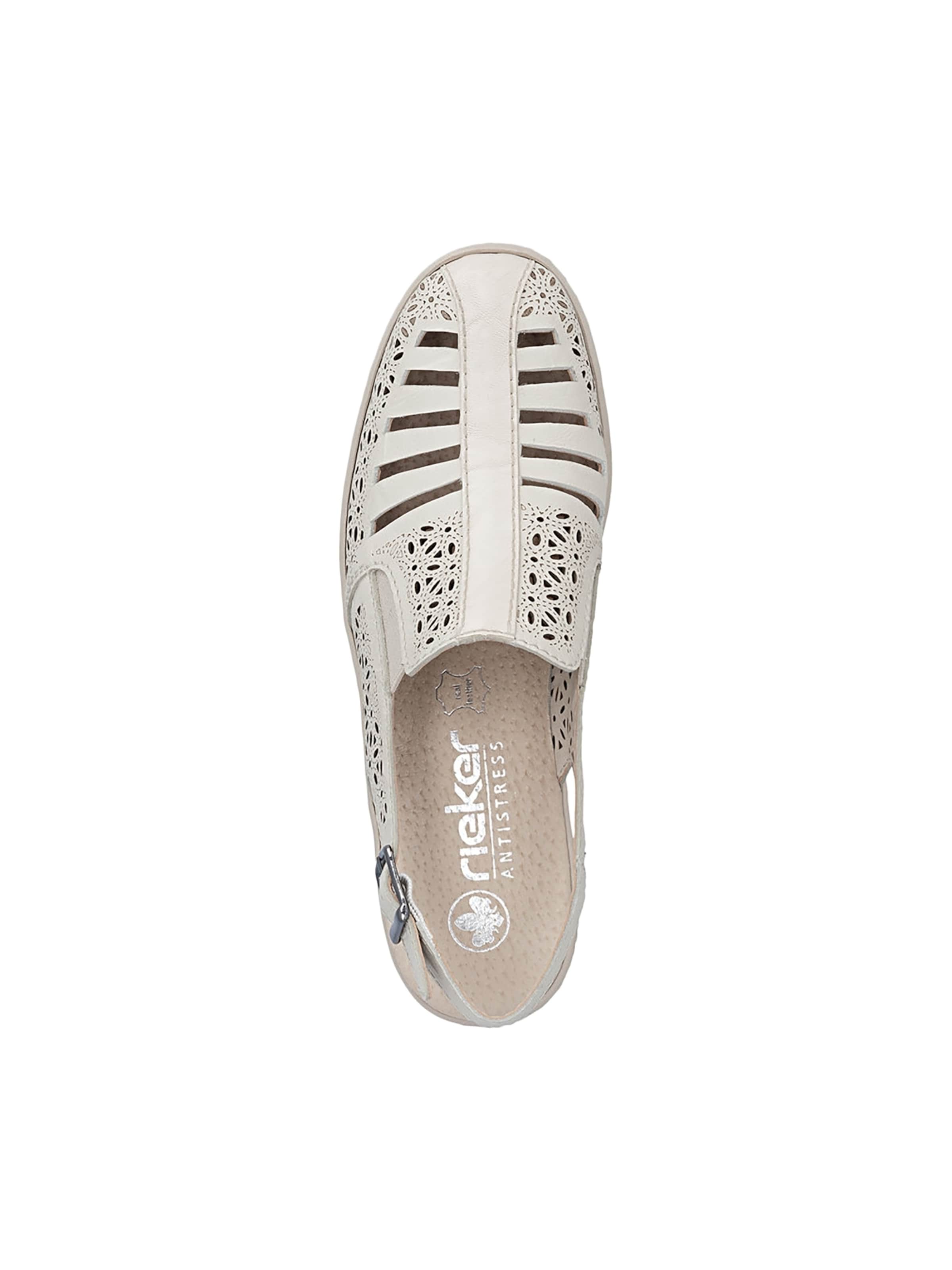 Rieker - Zapatos destalonado en beige