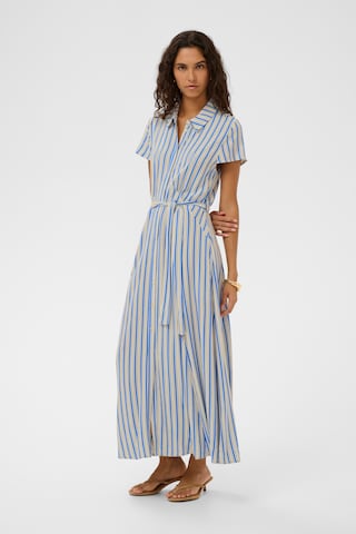 SOAKED IN LUXURY Jurk 'SLArjana' in Blauw