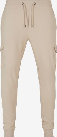 Urban Classics Cargobroek in Beige: voorkant