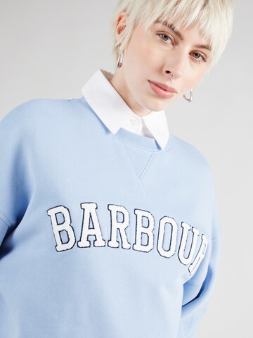 Barbour Sweatshirt in Blau