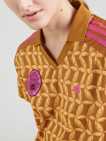 ADIDAS SPORTSWEAR Performance Shirt 'FARM TIRO' in Yellow