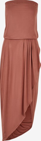 Urban Classics Dress in Red: front