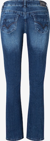 TIMEZONE Slimfit Jeans 'Tahila' i blå