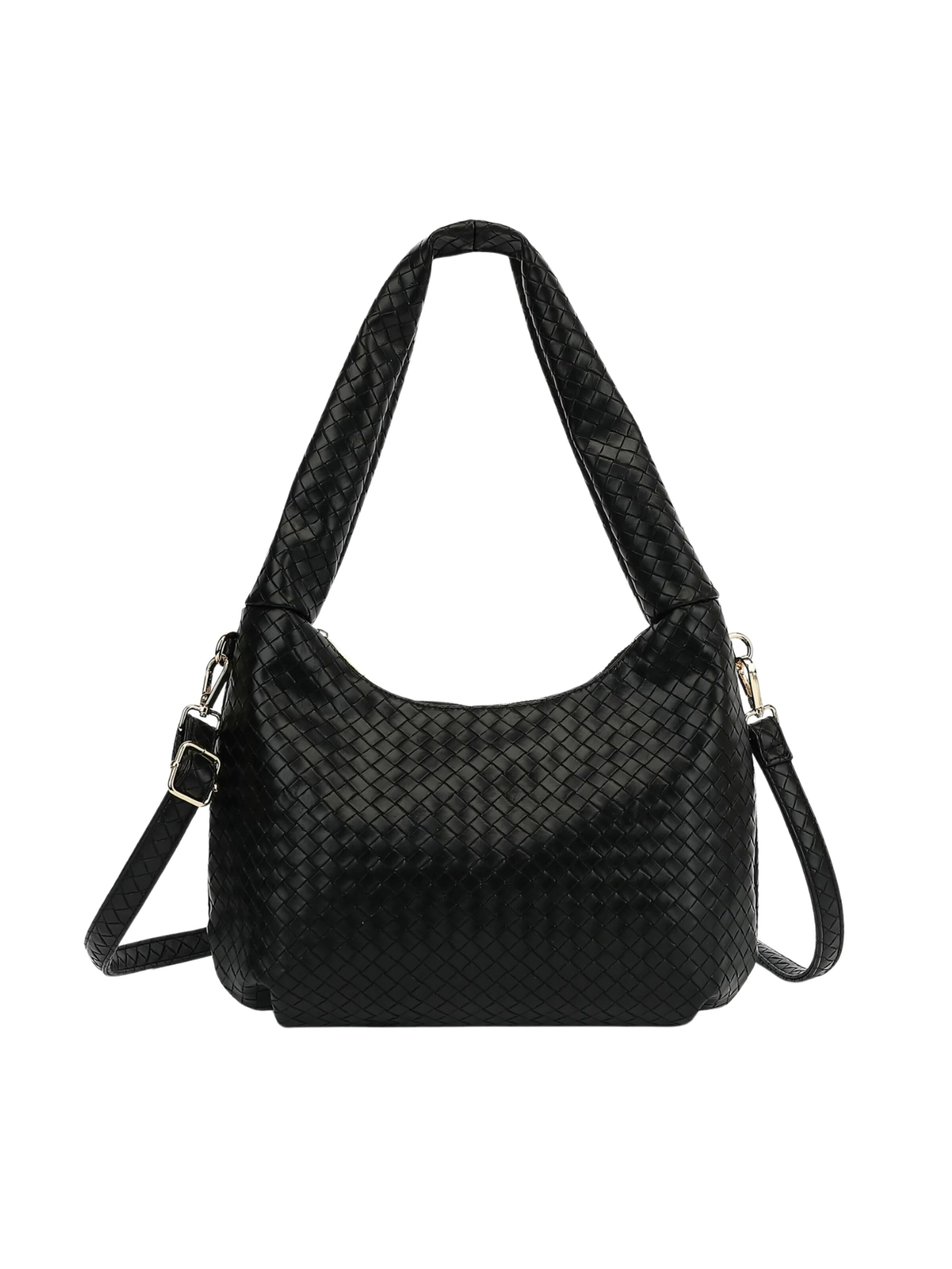 Noella - Shopper ' Peony ' en negro: frente